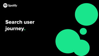 Search user
journey.
 