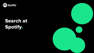 Search at
Spotify.
 