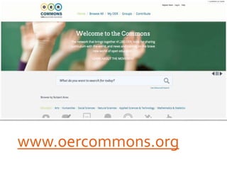 www.oercommons.org
 