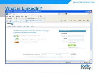 What is LinkedIn?
 