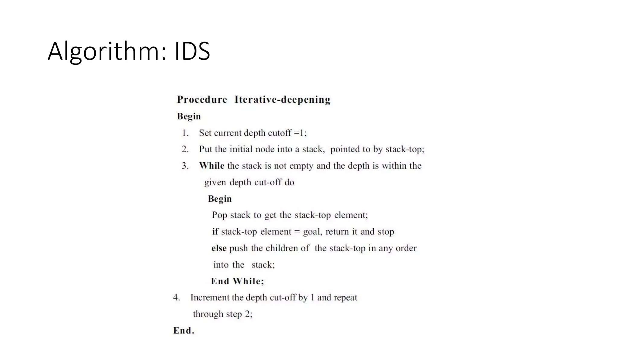 Uninformed Search technique | PPTX