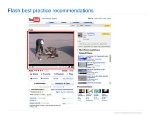 Flash best practice recommendations 