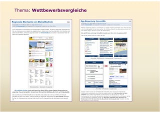 Thema: Wettbewerbsvergleiche




Folie   21
 