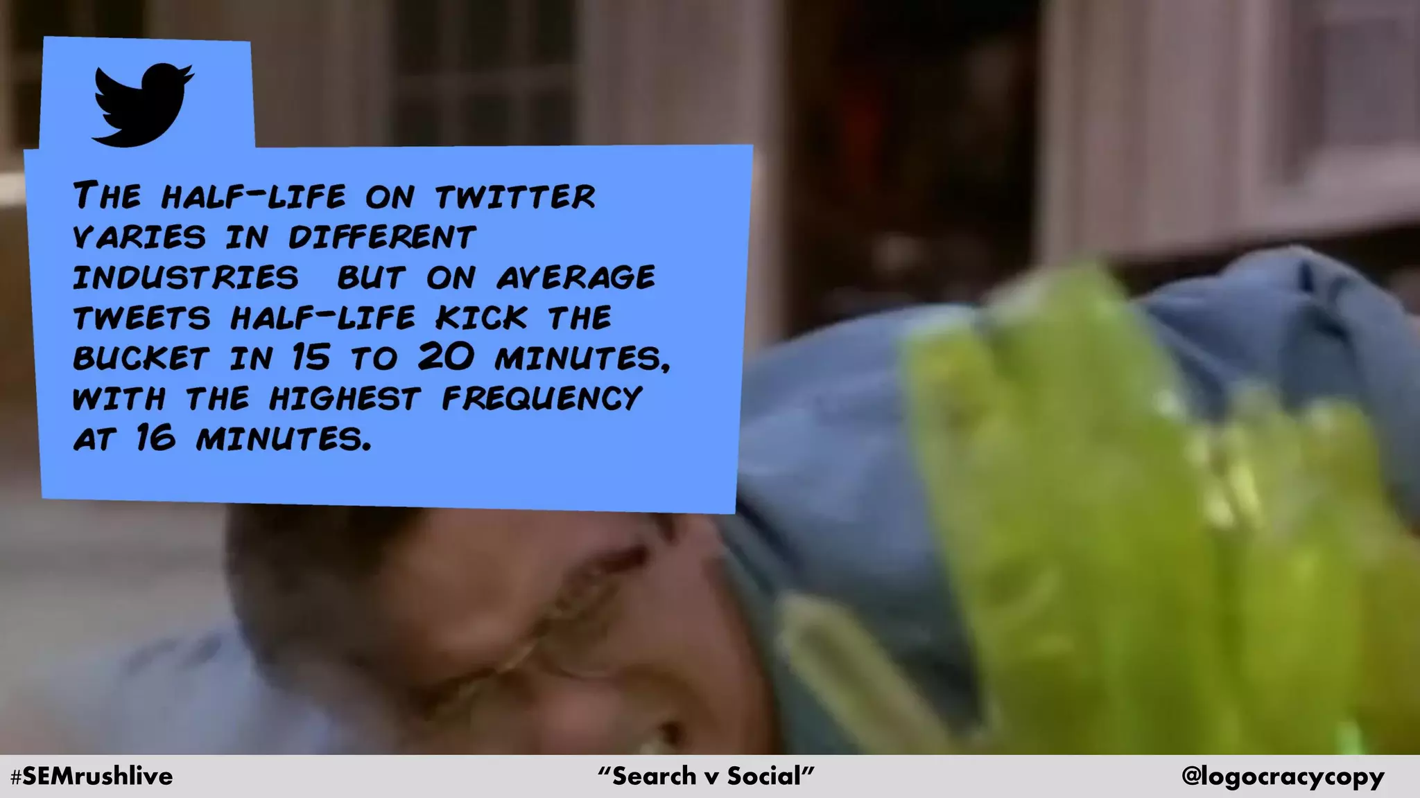 #SEMrushlive “Search v Social” @logocracycopy
 