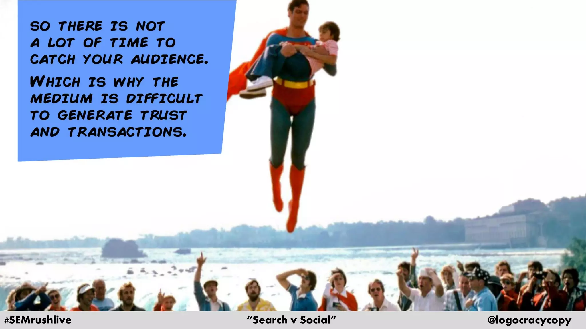 #SEMrushlive “Search v Social” @logocracycopy
 