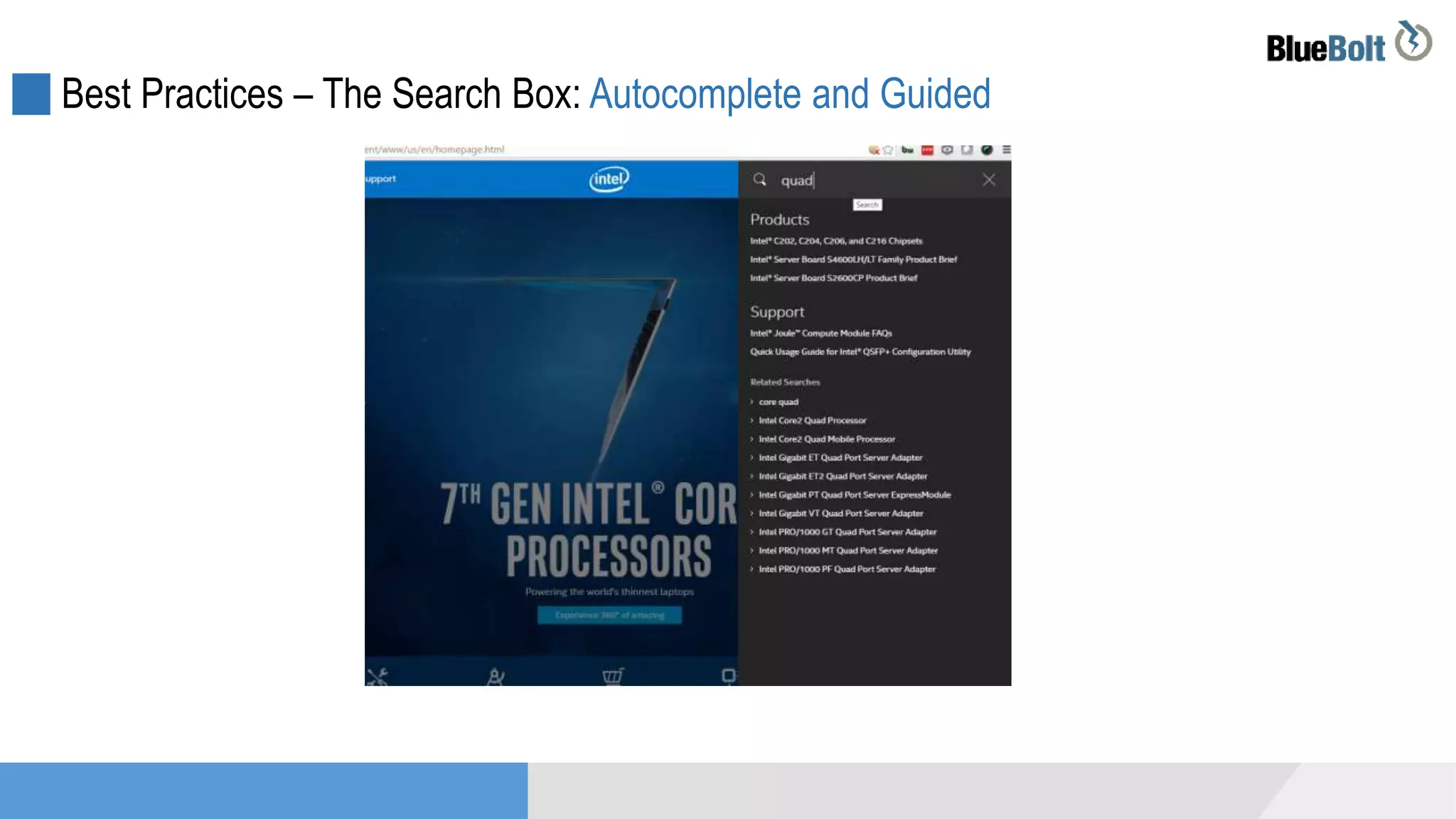 Best Practices – The Search Box: Autocomplete and Guided
 