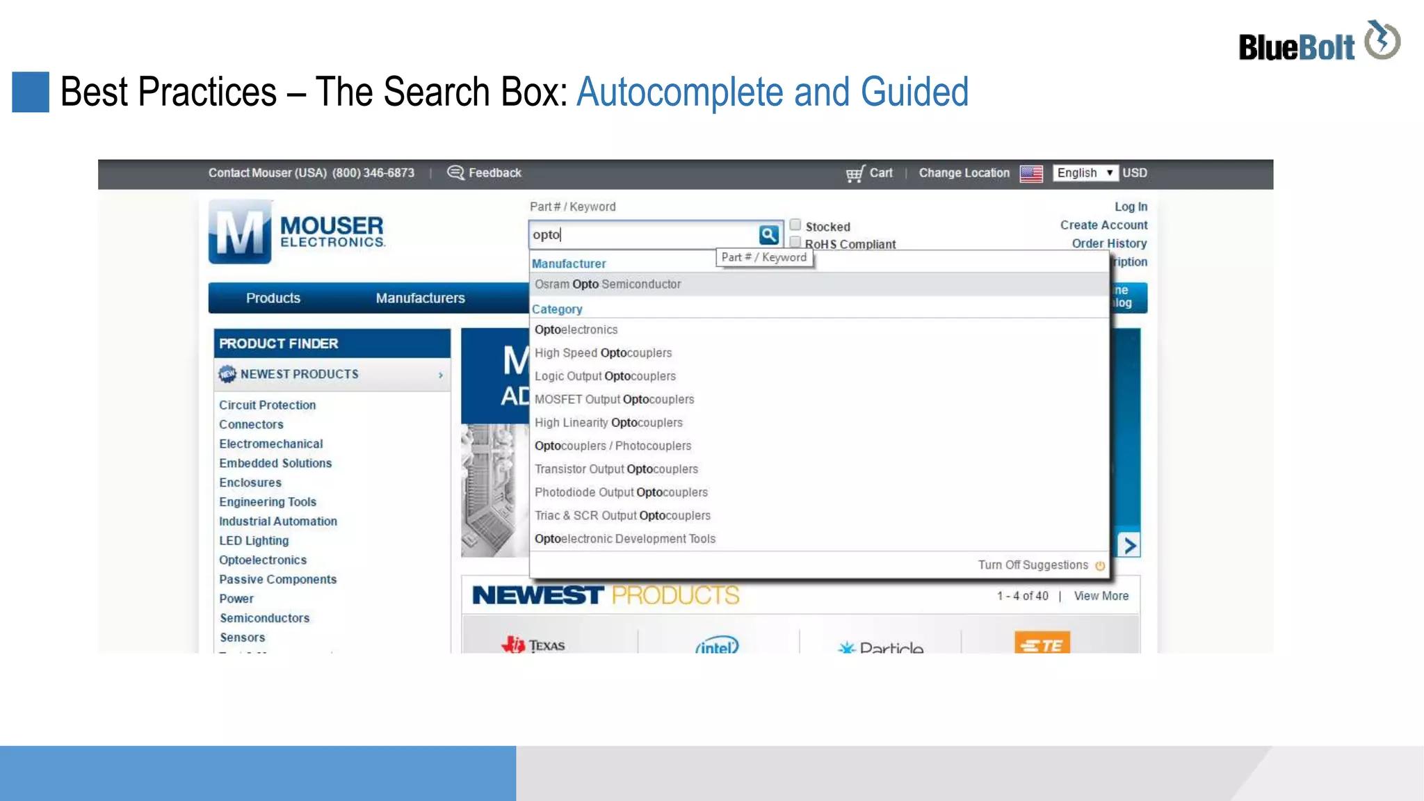 Best Practices – The Search Box: Autocomplete and Guided
 