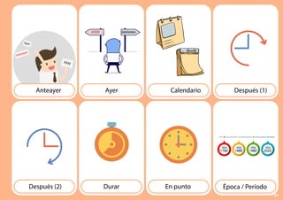Ayer Calendario Después (1)
Después (2) Durar En punto Época / Período
1760
Año
1880
Año
1980
Año
2022
Año
Hoy
Anteayer
Ayer
Anteayer
AYER MAÑANA
21
 