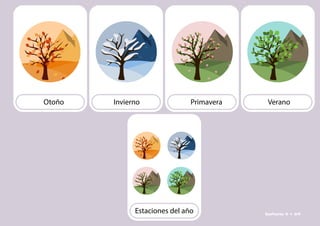 Verano
Otoño Invierno
Estaciones del año
Primavera
Señario II • 69
 