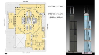 1,730 feet (527.3 m)
1,450 feet (442.1 m)
1,353 feet (412 m)
 