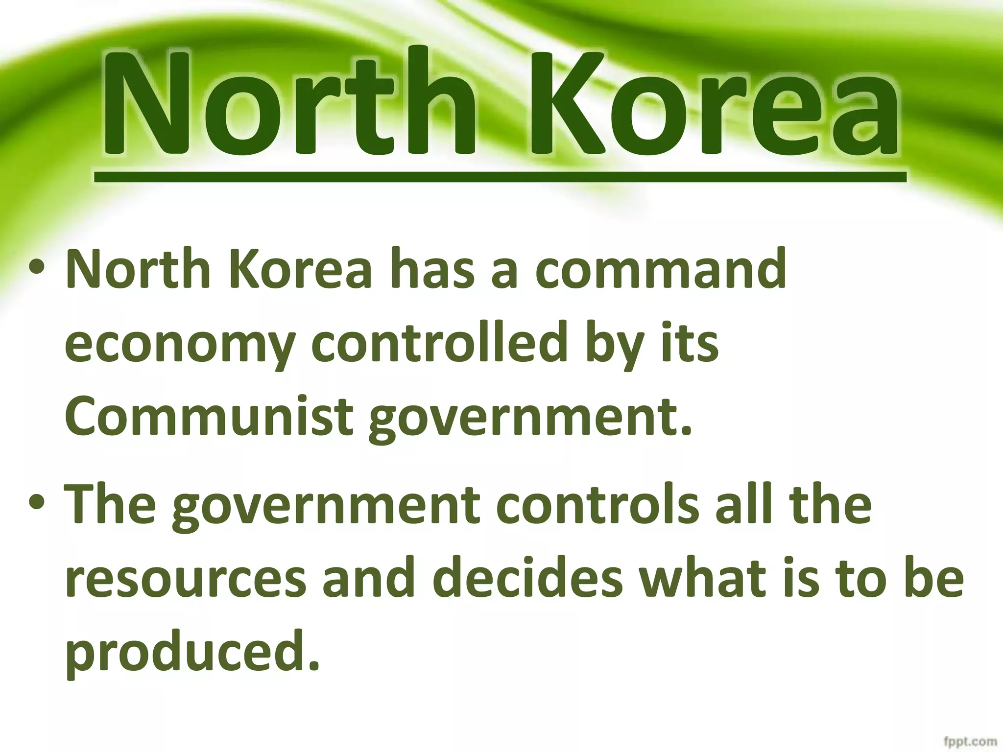 Southern and Eastern Asian Economic Systems PPT