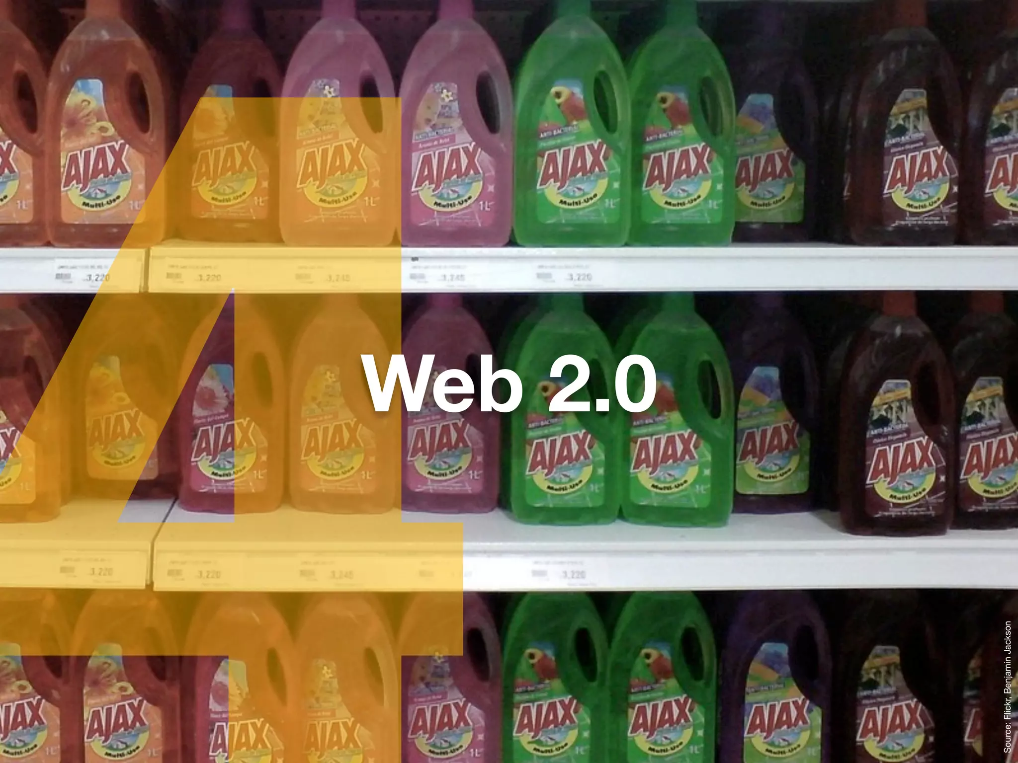 Web 2.0




Source: Flickr, Benjamin Jackson
 