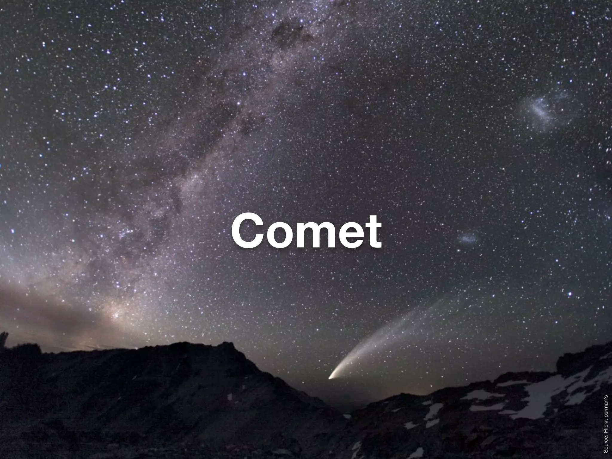 Comet




Source: Flickr, psrman's
 