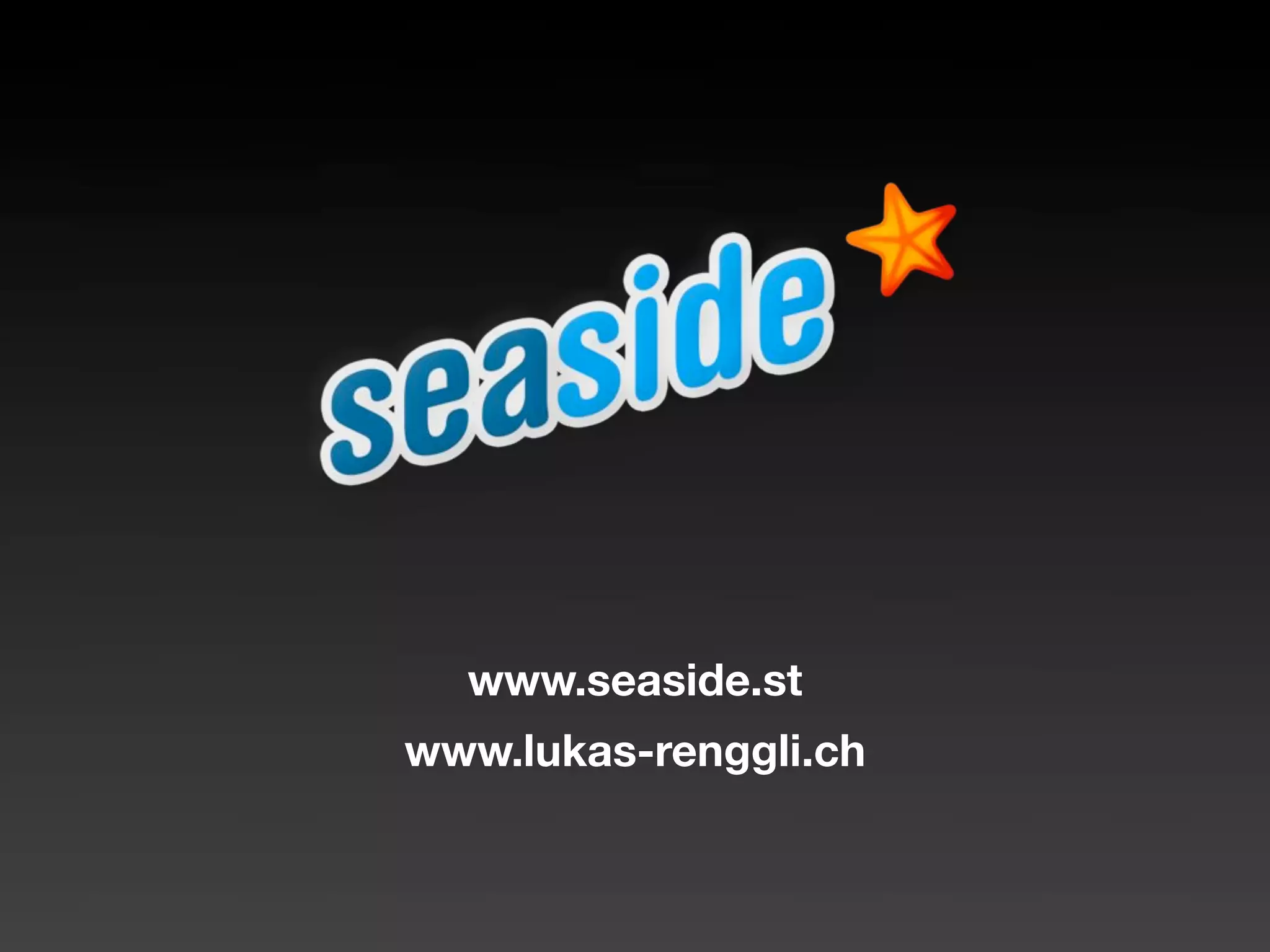 Seaside - Web Development As You Like It