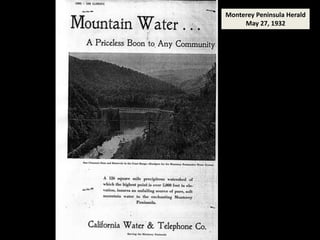 Monterey Peninsula Herald
May 27, 1932
Monterey Peninsula Herald
May 27, 1932
 