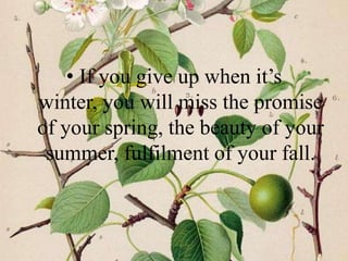 Seasons- A Moral Story | PPTX