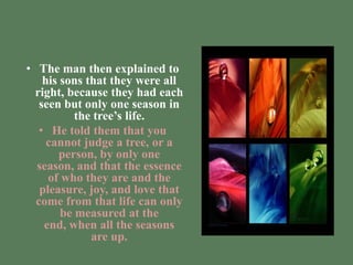 Seasons- A Moral Story | PPTX
