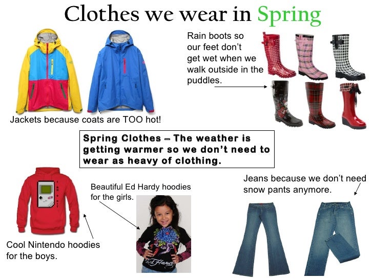 When it s hot. Тема clothes. Clothes in English описание. My Seasons одежда. Одежда английский для детей 4 года.