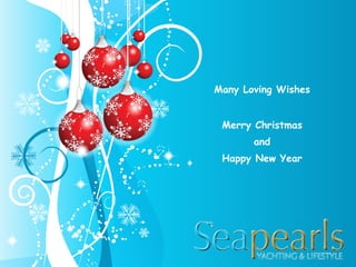 Many Loving Wishes Merry Christmas and  Happy New Year 