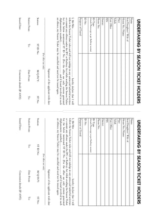 Season ticket affidavit new