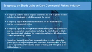 Seaspiracy on Sheds Light on Commercial Fishing – Takeaway #1
1. Sharks kill 12 people a year. But humans kill 11,000 to 3...
