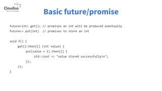 Back to the future with C++ and Seastar | PDF