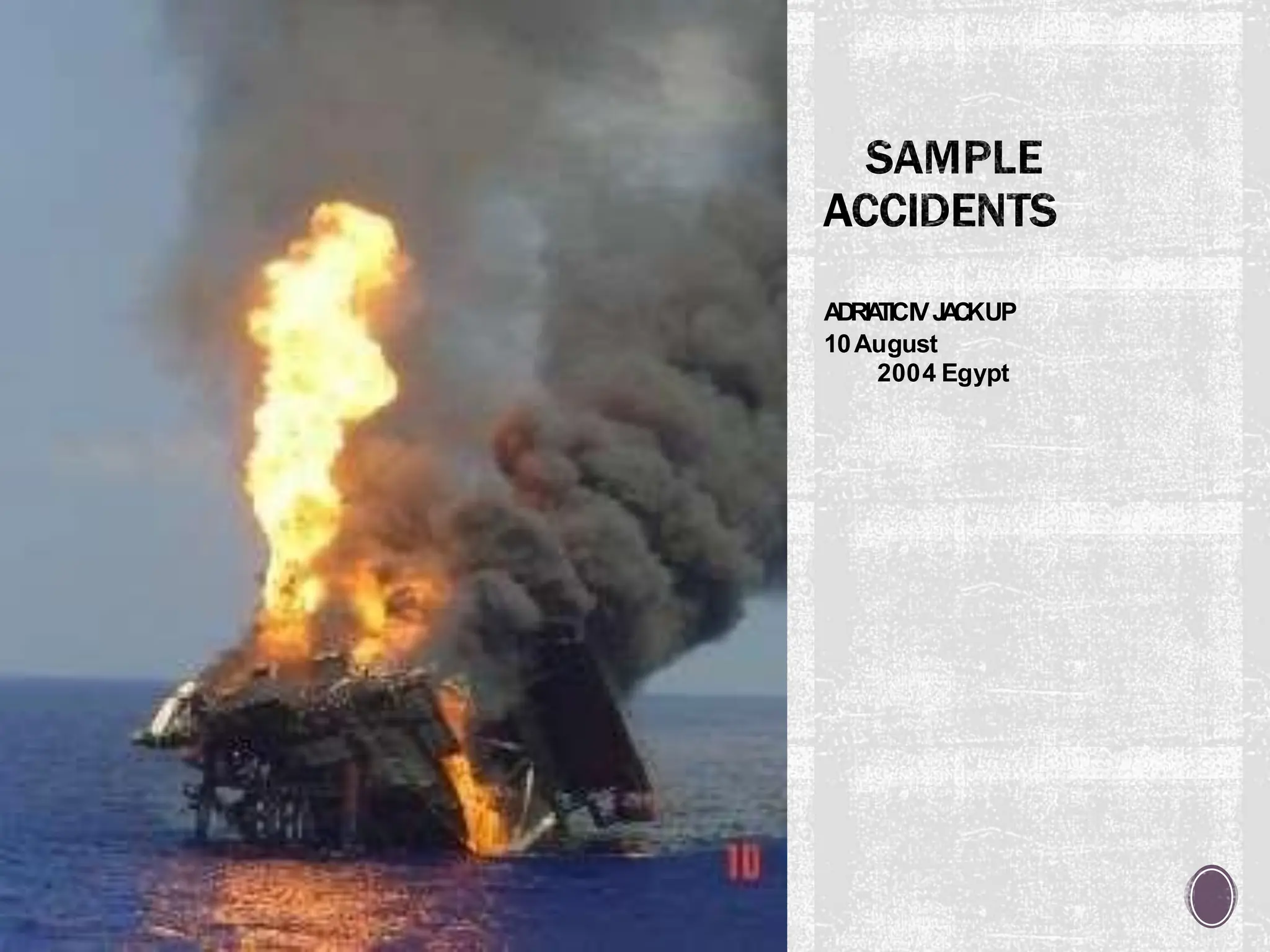 SAMPLE
ACCIDENTS
ADRI
A
TICIVJA
CKUP
10August
2004 Egypt
 