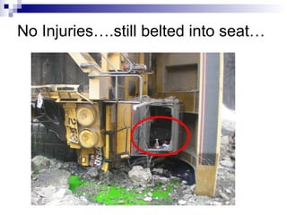 No Injuries….still belted into seat…
 