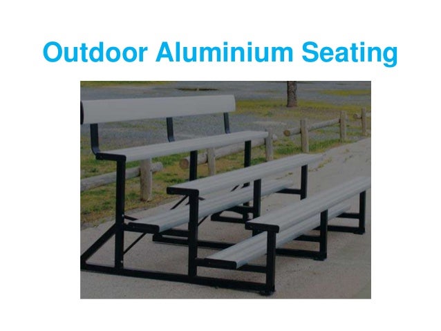 Seats Plus Outdoor Aluminium Seating