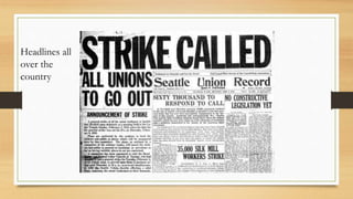 Headlines all
over the
country
 