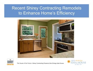 Zero Energy House - Bellevue WA