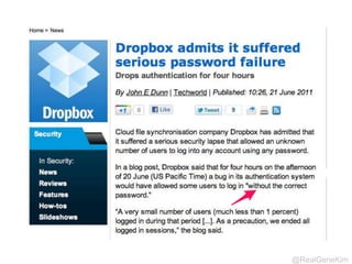 @RealGeneKim 
Making Changes When It Matters Most 
“By installing a rampant innovation culture, 
we performed 165 experiments in the peak three 
months of tax season.” 
“Our business result? Conversion rate of the 
website is up 50 percent. Employee result? 
Everyone loves it, because now their ideas can 
make it to market.” 
–Scott Cook, Intuit Founder 
 
