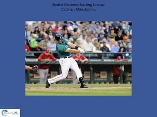 Seattle Mariners Starting Lineup:
Catcher: Mike Zunino