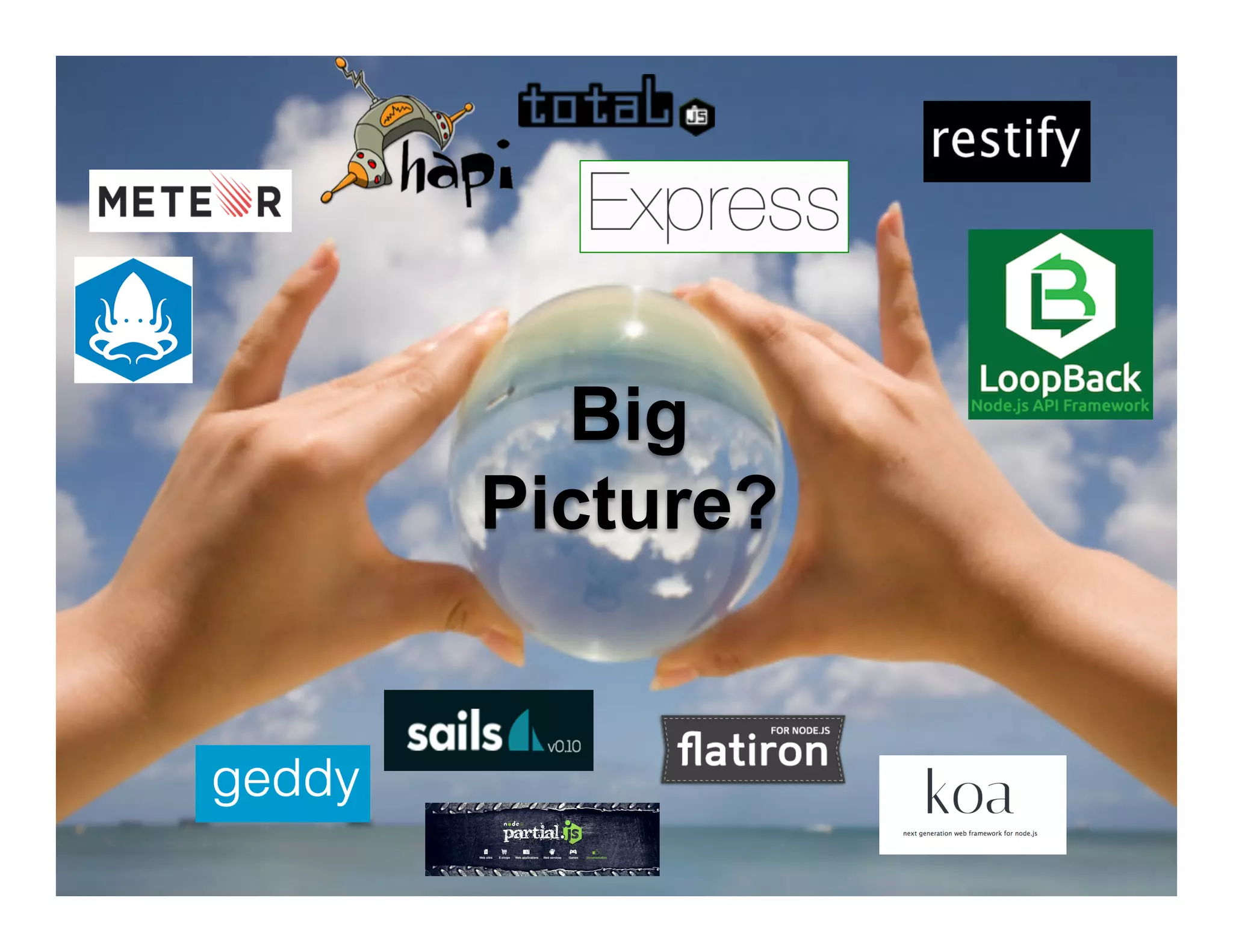 Big
Picture?
 
