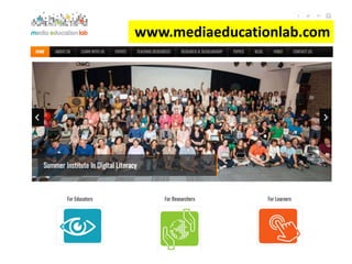 www.mediaeducationlab.com
 