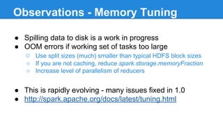 Spark at Twitter - Seattle Spark Meetup, April 2014