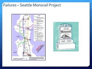 Failures – Seattle Monorail Project
 