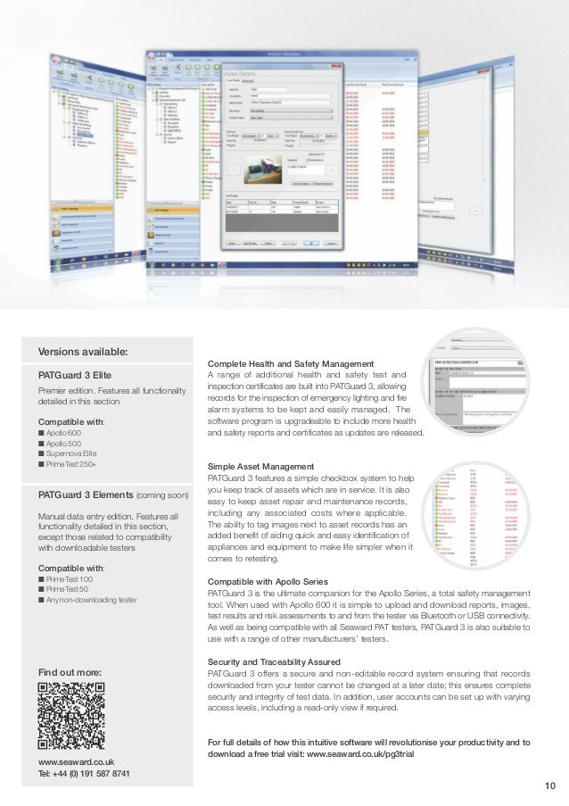 Seaward Pat Testing Solutions Portable Appliance Testers