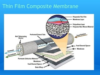 Key Terms in Reverse Osmosis system
• Permeate - The purified product water exiting the system.
• Concentrate - The concen...