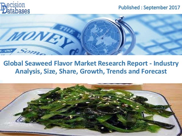 Marketing analysis about seaweed