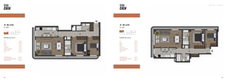 SEBA CASA — KAĞITHANE
89
88
DAİRE 63 (2+1)
TOPLAM BRÜT ALAN 81,82 m2
TOPLAM TERAS DAHİL BRÜT ALAN 91,95 m2
GENEL BRÜT ALAN 111,38 m2
Hol 9,62 m2
Salon 22,60 m2
Mutfak 8,90 m2
Banyo 4,25 m2
Yatak Odası 8,89 m2
Ebeveyn Yatak Odası 12,73 m2
Ebeveyn Banyo 4,09 m2
Teras 10,13 m2
DAİRE 62 (2+1)
TOPLAM BRÜT ALAN 85,09 m2
TOPLAM TERAS DAHİL BRÜT ALAN 94,91 m2
GENEL BRÜT ALAN 114,96 m2
Hol 13,28 m2
Salon 22,60 m2
Mutfak 9,20 m2
Banyo 3,85 m2
Yatak Odası 9,74 m2
Ebeveyn Yatak Odası 12,52 m2
Ebeveyn Banyo 4,09 m2
Teras 9,82 m2
A BLOK
9. KAT
A BLOK
9. KAT
 