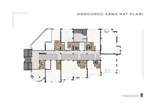 D Ö R D Ü N C Ü A S M A KAT P L A N I
Bu katalog, Seba Center Residence’ı
tanıtım ve bilgi amaçlıdır. Yüklenici her türlü
değişiklik yapma hakkına sahiptir.
 