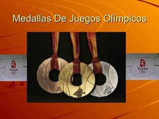 Medallas De Juegos Olímpicos 
