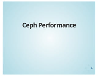 London Ceph Day: Ceph Performance and Optimization 