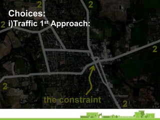Choices:
i)Traffic 1st
Approach:
 