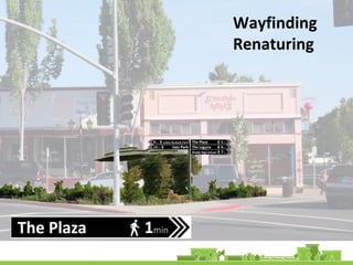Wayfinding
Renaturing
 