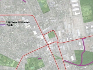 Highway Bikeways
Trails
 