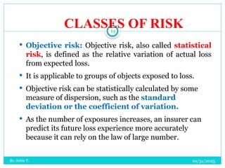 Risk management ensures safety and full success | PPTX