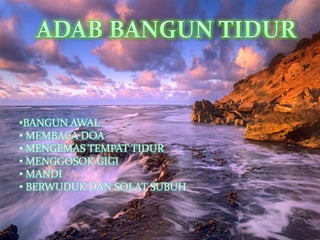 Sebelum, selepas tidur