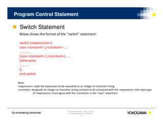 SEBOL_DAY2_r0.00.pdf.pdf for yokogawa prog | PDF